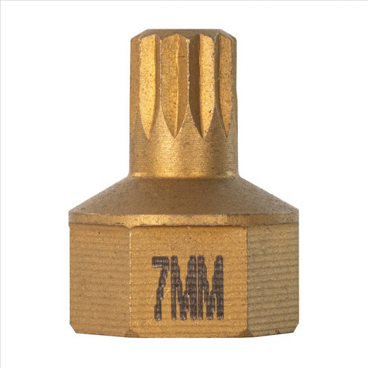 Mayhew No. 7 Triple Square Dual Drive Bit; 1/2
