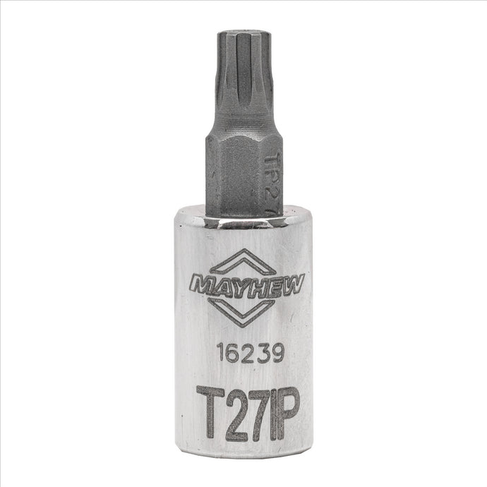 Mayhew Mayhew T27IP Torx Plus® Short Insert Socket Bit; 1/4-Inch Drive