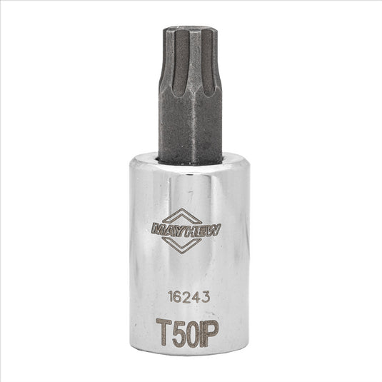 Mayhew Mayhew T50IP Torx Plus® Short Insert Socket Bit; 3/8-Inch Drive