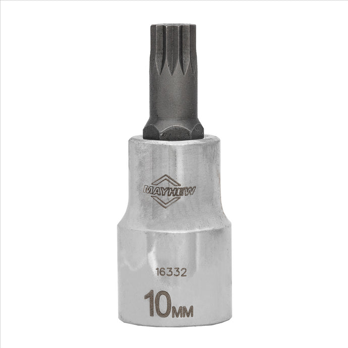 Mayhew Mayhew 10 MM Triple Square Short Insert Socket Bit; 1/2-Inch Drive