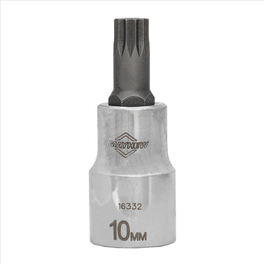 Mayhew Mayhew 10 MM Triple Square Short Insert Socket Bit; 1/2-Inch Drive