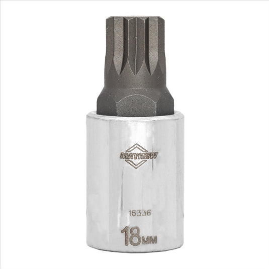 Mayhew Mayhew 18 MM Triple Square Short Insert Socket Bit; 1/2-Inch Drive