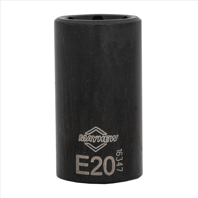 Mayhew Mayhew E20 Inverted Torx® Socket Bit; 1/2-Inch Drive