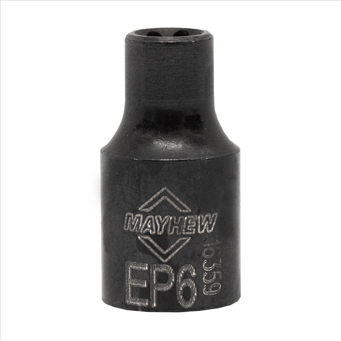 Mayhew Mayhew EP6 Inverted Torx Plus® Socket Bit; 1/4-Inch Drive
