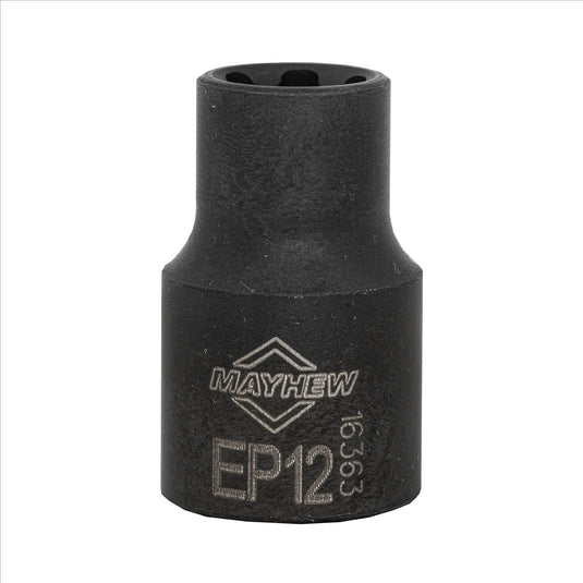 Mayhew Mayhew EP12 Inverted Torx Plus&reg; Socket Bit; 3/8-Inch Drive
