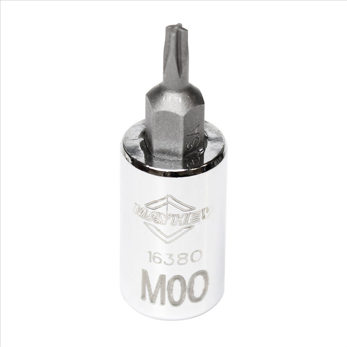 Mayhew Mayhew No. 00 Mortorq® Short Insert Socket Bit; 1/4-Inch Drive