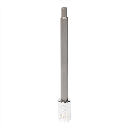 Mayhew Mayhew 3/16-Inch SAE Hex Medium Insert Socket Bit; 1/4-Inch Drive