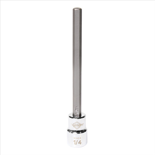 Mayhew Mayhew 1/4-Inch SAE Hex Medium Insert Socket Bit; 3/8-Inch Drive