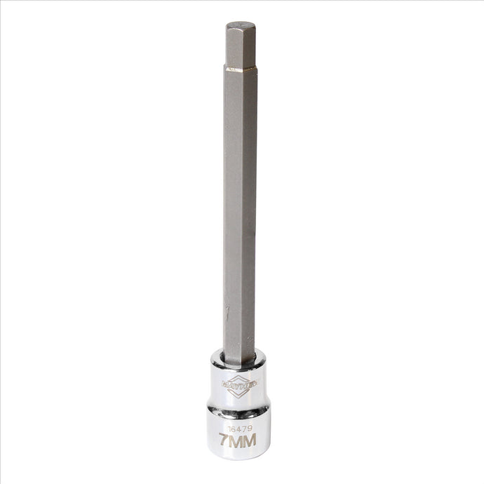 Mayhew Mayhew 7 MM Metric Hex Medium Insert Socket Bit; 3/8-Inch Drive