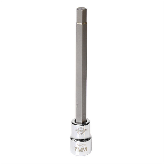 Mayhew Mayhew 7 MM Metric Hex Medium Insert Socket Bit; 3/8-Inch Drive