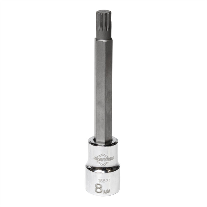 Mayhew Mayhew 8 MM Triple Square Medium Insert Socket Bit; 3/8-Inch Drive