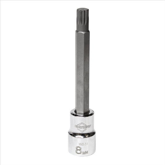 Mayhew Mayhew 8 MM Triple Square Medium Insert Socket Bit; 3/8-Inch Drive