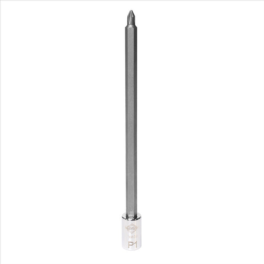 Mayhew Mayhew No. 1 Phillips® Long Insert Socket Bit; 1/4-Inch Drive
