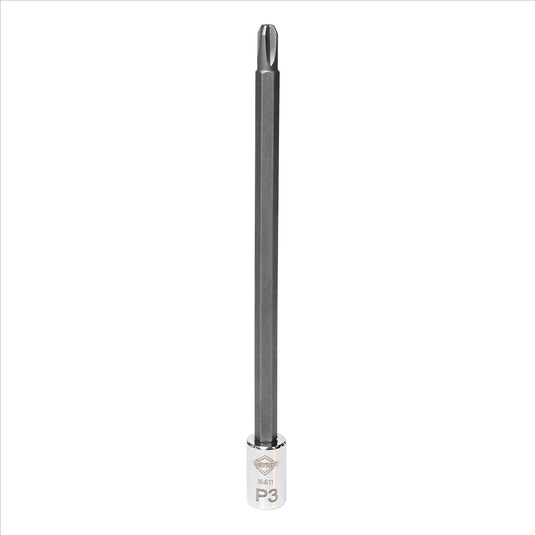 Mayhew Mayhew No. 3 Phillips® Long Insert Socket Bit; 1/4-Inch Drive