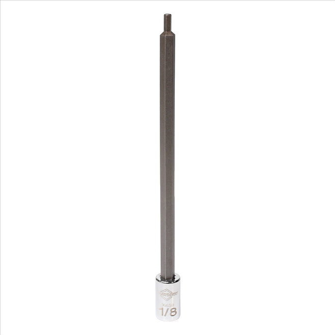 Mayhew Mayhew 1/8-Inch SAE Hex Long Insert Socket Bit; 1/4-Inch Drive