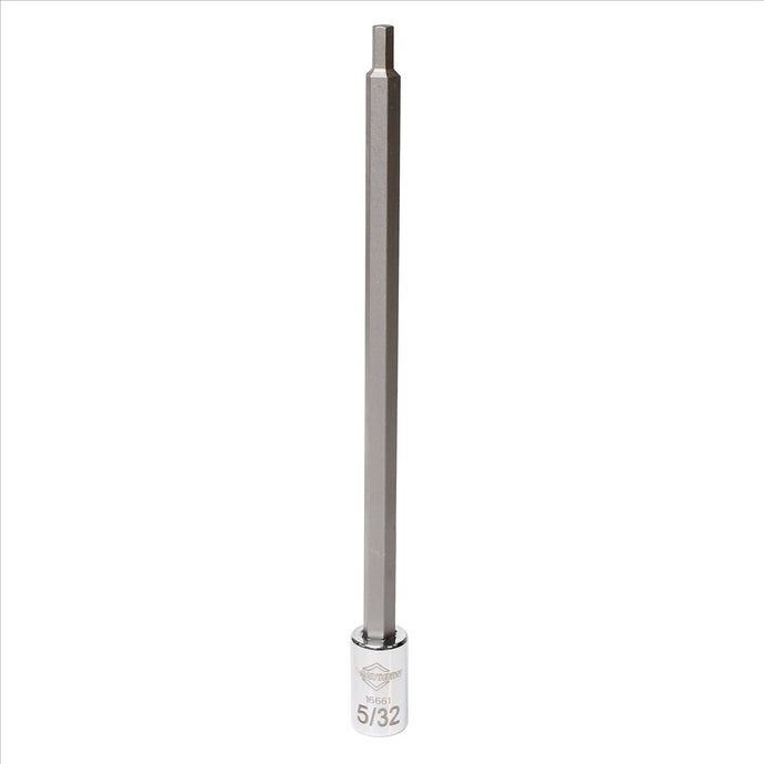 Mayhew Mayhew 5/32-Inch SAE Hex Long Insert Socket Bit; 1/4-Inch Drive