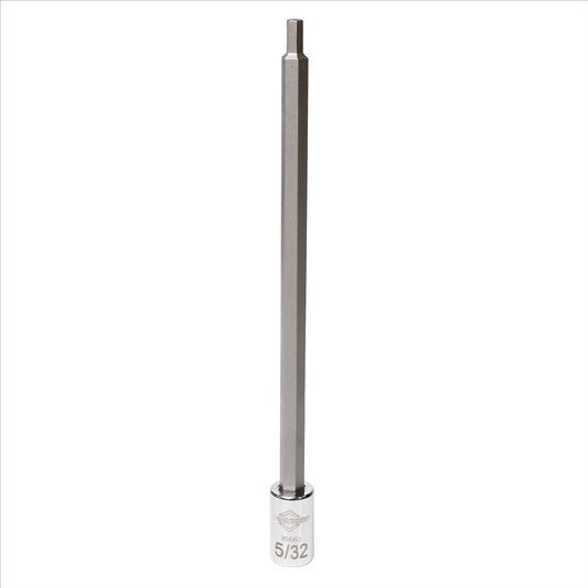 Mayhew Mayhew 5/32-Inch SAE Hex Long Insert Socket Bit; 1/4-Inch Drive