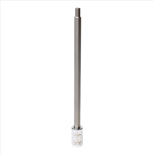 Mayhew Mayhew 3/16-Inch SAE Hex Long Insert Socket Bit; 1/4-Inch Drive