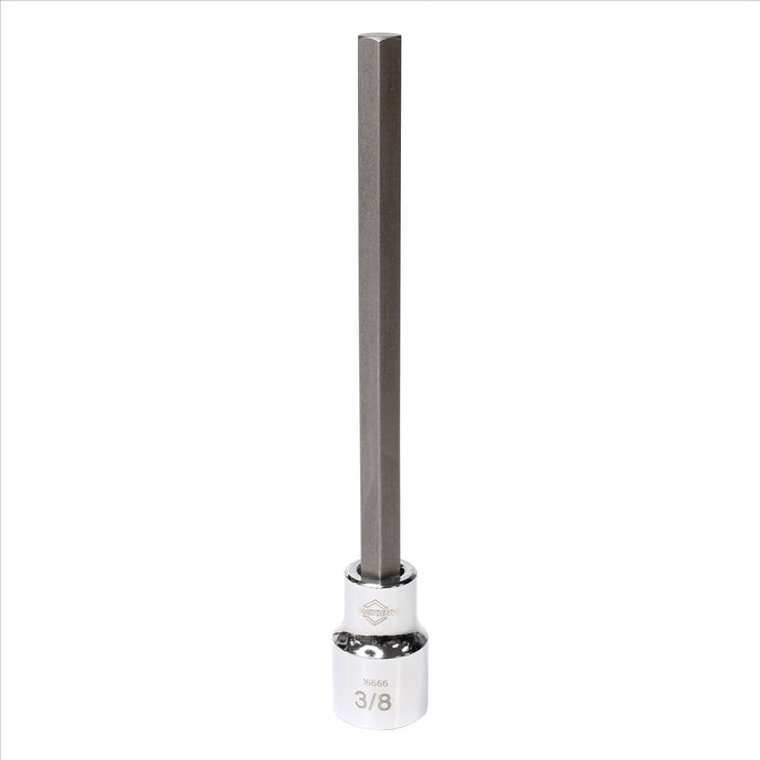 Mayhew Mayhew 3/8-Inch SAE Hex Long Insert Socket Bit; 1/2-Inch Drive