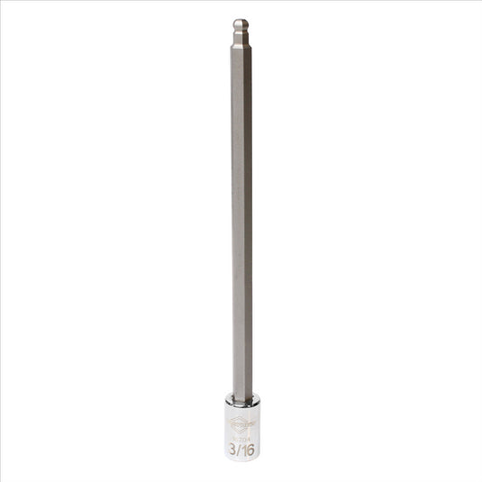 Mayhew Mayhew 3/16-Inch SAE Ball Hex Long Insert Socket Bit; 1/4-Inch Drive