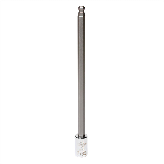 Mayhew Mayhew 7/32-Inch SAE Ball Hex Long Insert Socket Bit; 1/4-Inch Drive