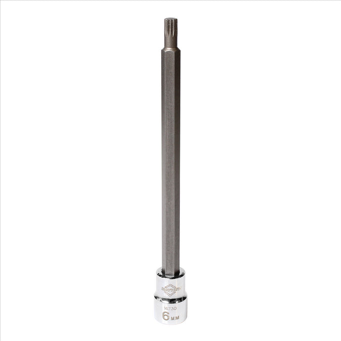 Mayhew Mayhew 6 MM Triple Square Long Insert Socket Bit; 3/8-Inch Drive