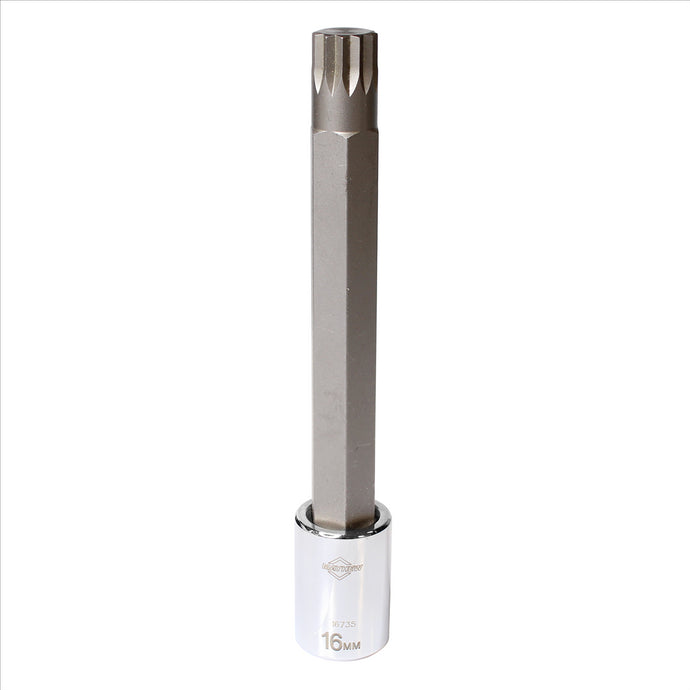 Mayhew Mayhew 16 MM Triple Square Long Insert Socket Bit; 1/2-Inch Drive