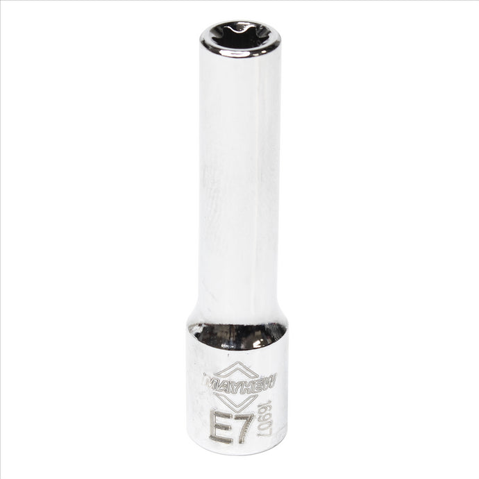 Mayhew Mayhew E7 Inverted Torx® Socket Bit; 1/4-Inch Drive