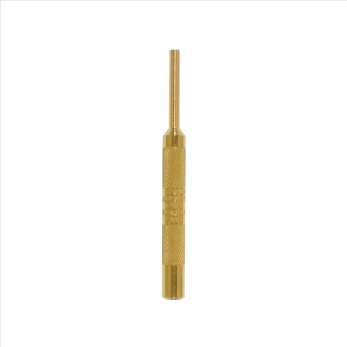 Mayhew BRASS PUNCH PIN; 1/8X1X4 ON .250 ROUND