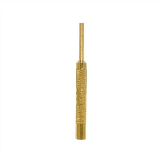 Mayhew BRASS PUNCH PIN; 1/8X1X4 ON .250 ROUND
