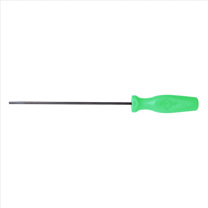 Mayhew Mayhew Hi Vis Green Slotted 1/8-Inch x 6-Inch Screwdriver