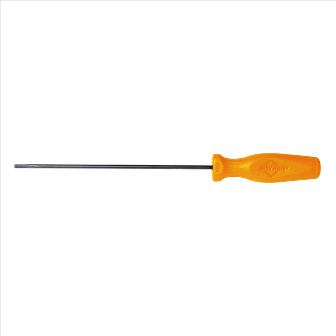 Mayhew Mayhew Hi Vis Orange Slotted 1/8-Inch x 6-Inch Screwdriver