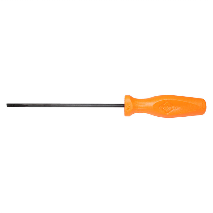 Mayhew Mayhew Hi Vis Orange Slotted 3/16-Inch x 6-Inch Screwdriver