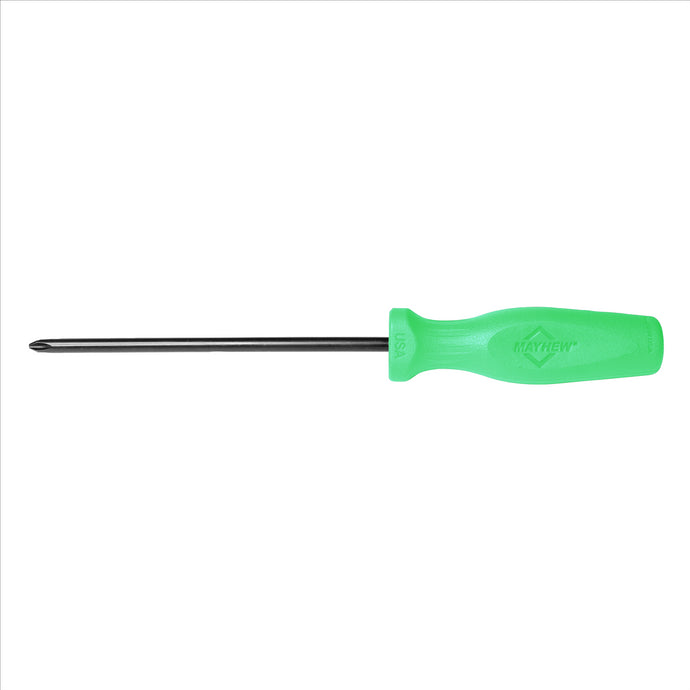 Mayhew Mayhew Hi Vis Green Phillips® No. 2 x 6-Inch Screwdriver