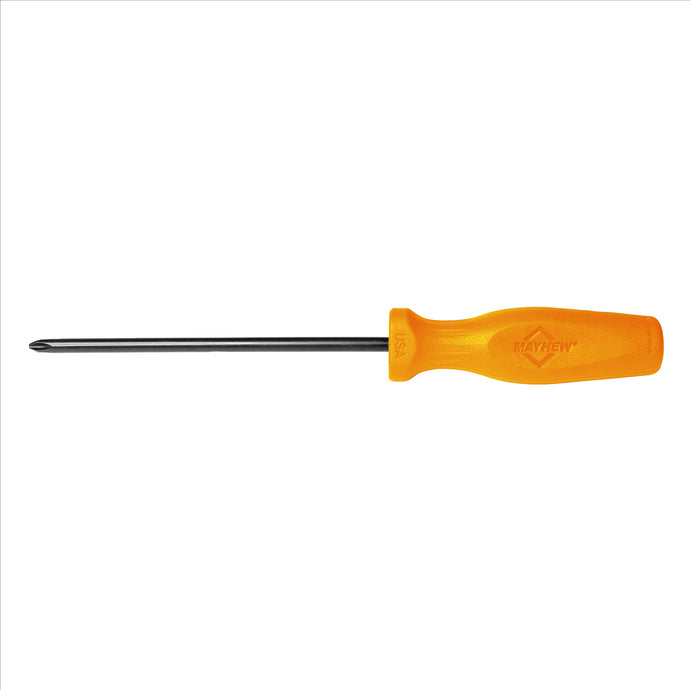 Mayhew Mayhew Hi Vis Orange Phillips® No. 2 x 6-Inch Screwdriver