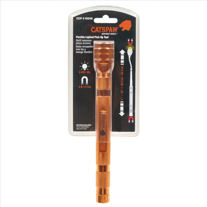 Mayhew CATSPAW FLEXIBLE LIGHTED PICK-UP TOOL