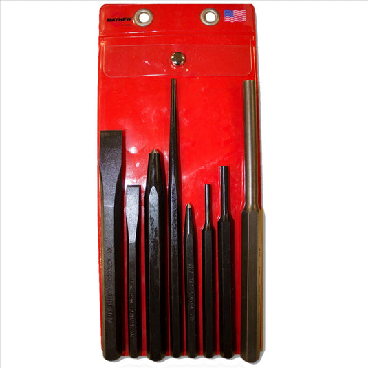 Mayhew 8-PC PUNCH CHISEL SET
