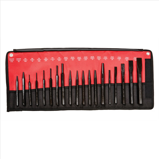 Mayhew PUNCH/CHISEL SET 19PC