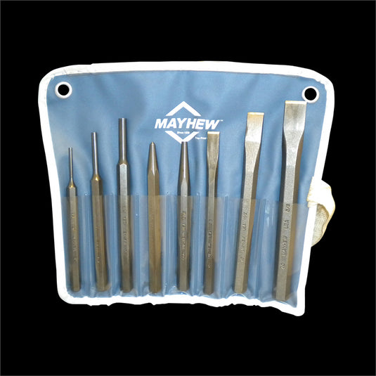Mayhew 754K 8-PC PUNCH/CHISEL KIT