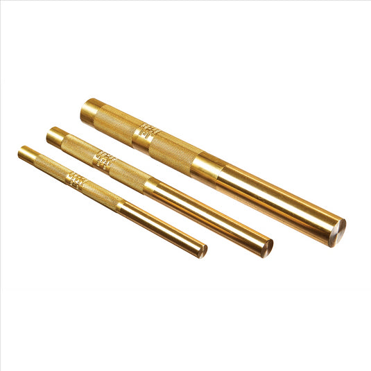 Mayhew Brass Drift Punch - 3 Piece Set