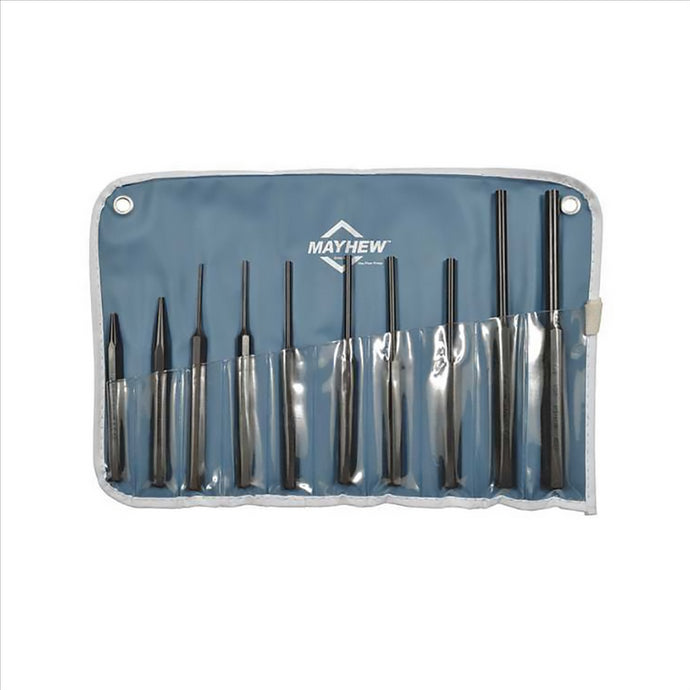 Mayhew 10-PC LARGE PUNCH SET