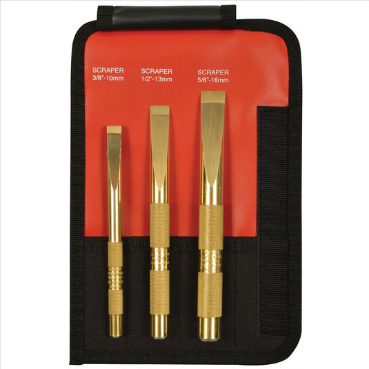 Mayhew 3-PC BRASS SCRAPER SET