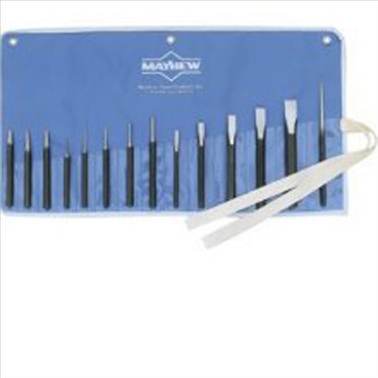 Mayhew 7014-K 14 PC PUNCH CHISEL KIT