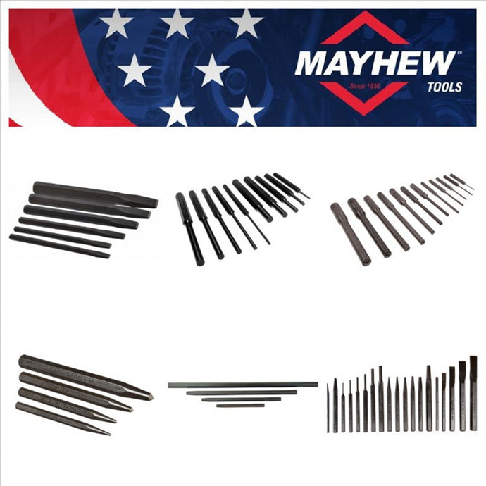 Mayhew Punch & Chisel Set Bundle