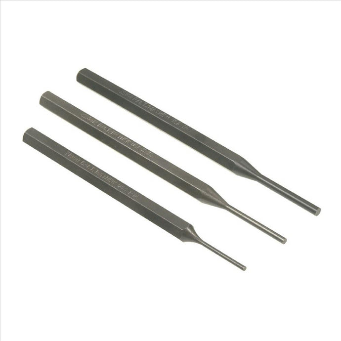 Mayhew 3-PC SHORT PIN PUNCH SET; CARDED