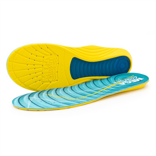 MEGA Comfort  ERGO Dual-Layer Memory Foam Response Insoles Size: Small (Men's 6-7; Women's 8-9)