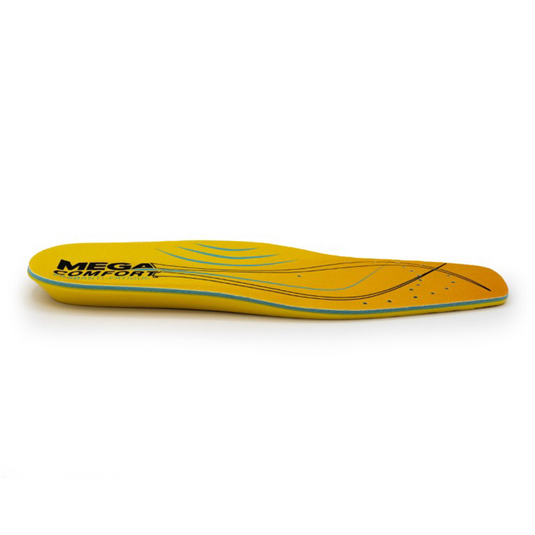 MEGA Comfort  ERGO Anti-Fatigue Square Toe Dual-Layer Memory Foam Insoles Size: Medium (Men's 8-9; Women's 10-11)