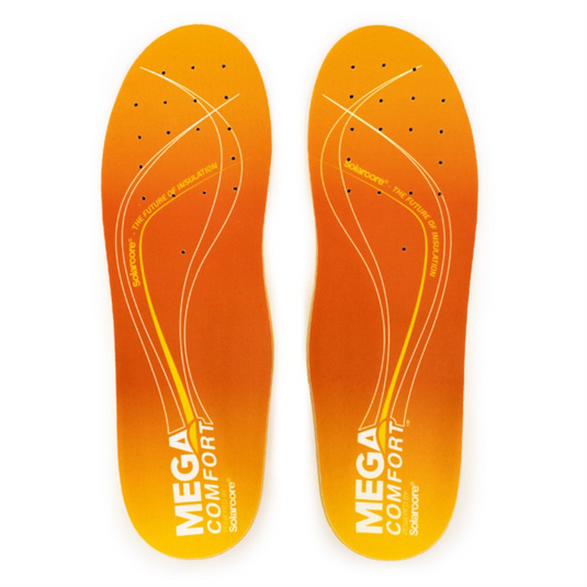 MEGA Comfort  ERGO Thermal Dual-Layer Memory Foam Soles with Solarcore Technology Size: XXL (Men's 14-15)