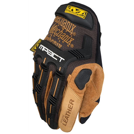 Mechanix Wear Mechanix Wear M-Pact Leather Small 8  Tan/Black