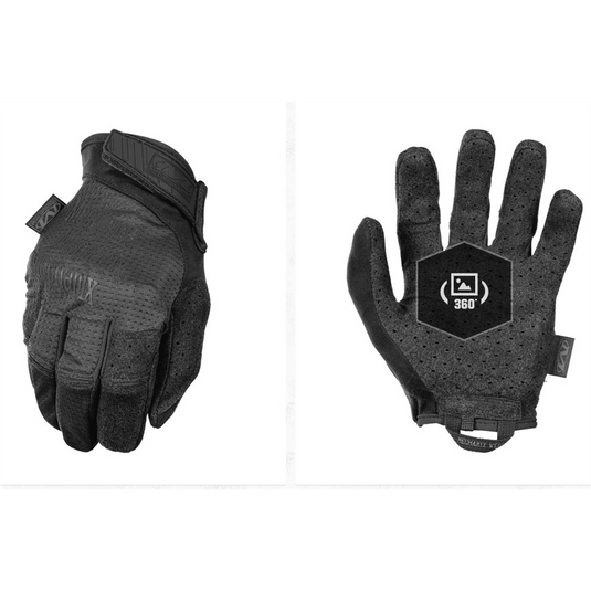 Mechanix Wear Specialty Vent Covert Gloves (Small; All Black)